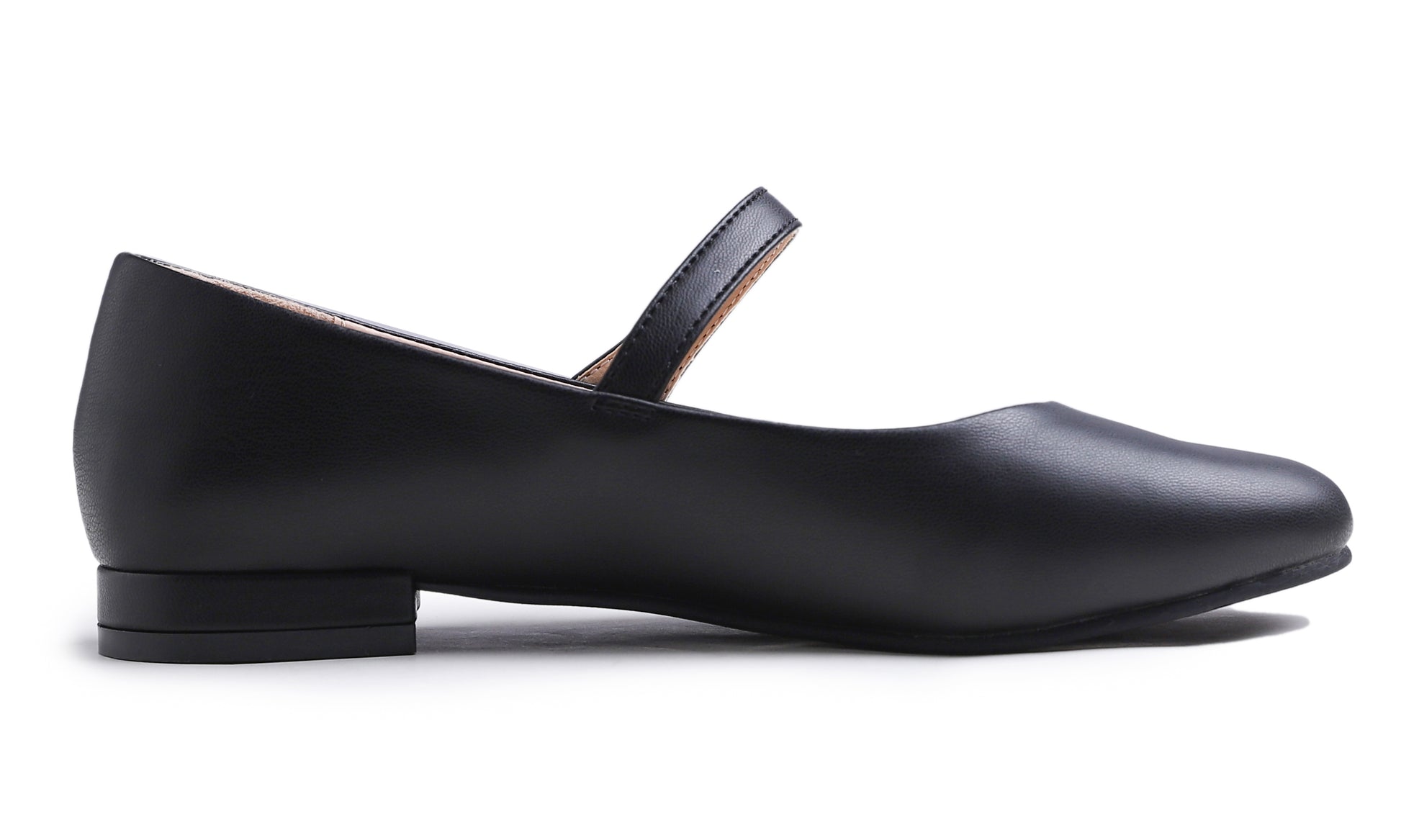 Feversole Mary Jane Flat - Black