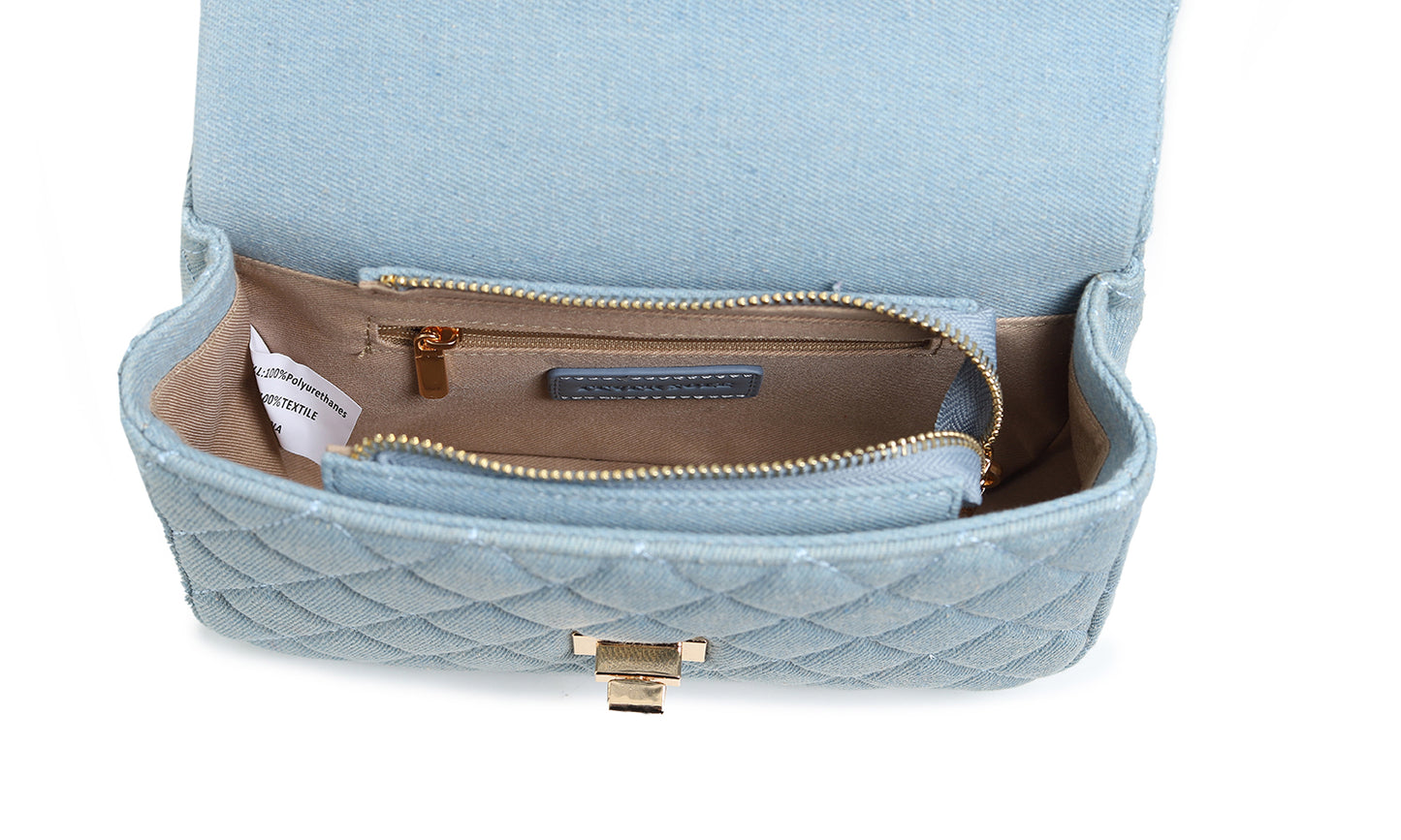 Feversole Crossbody Bag Vegan Leather Women Retro Small Saddle Satchel Shoulder Bag Tote With Long Adjustable Strap