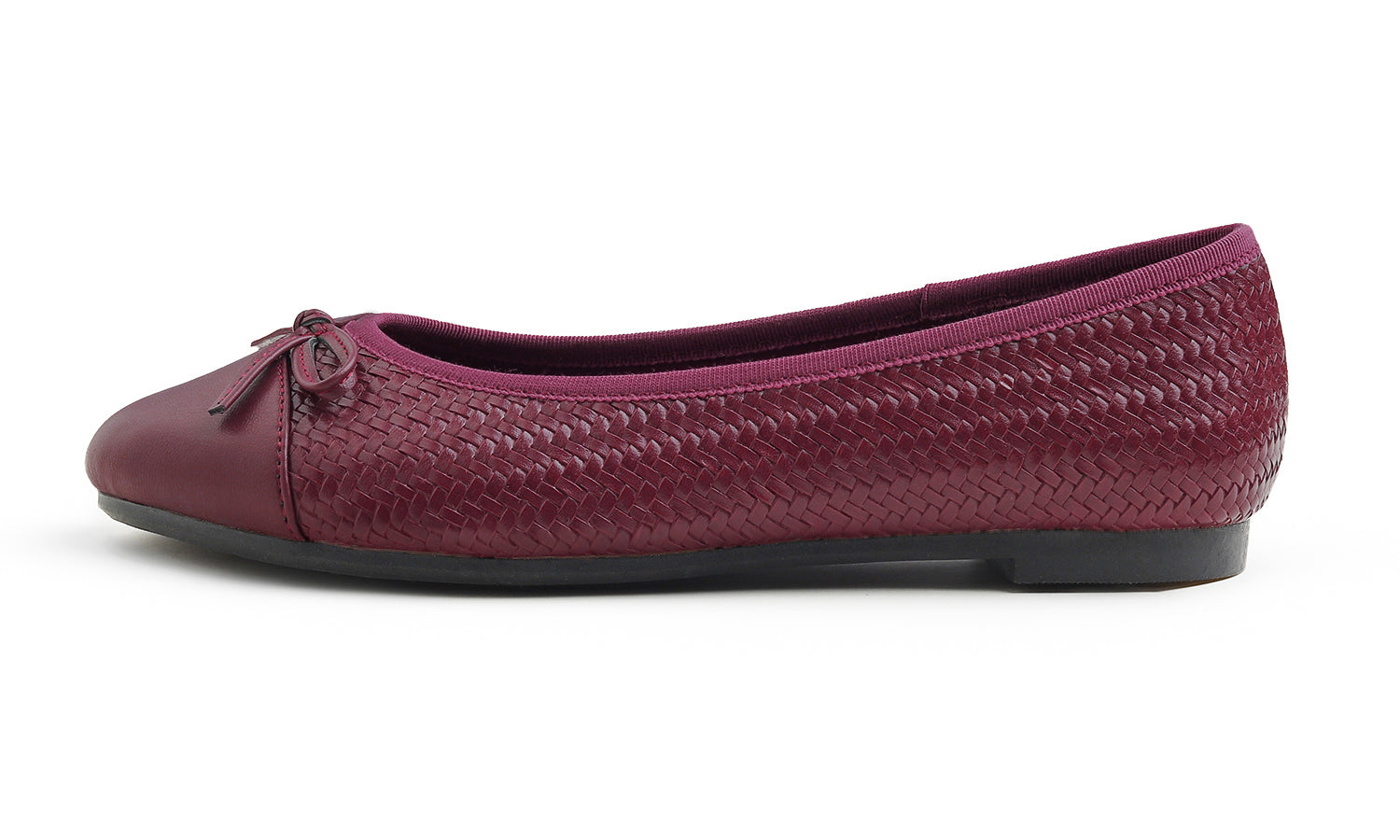 Feversole Ballet Flat - Burgundy