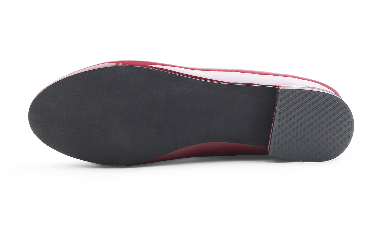 Feversole Flat - Burgundy