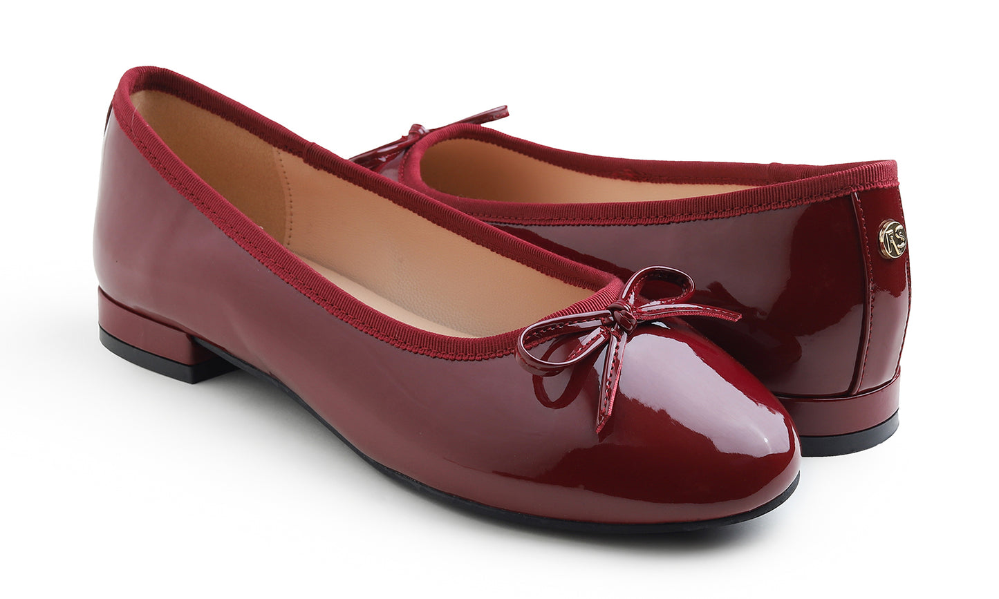 Feversole Flat - Burgundy