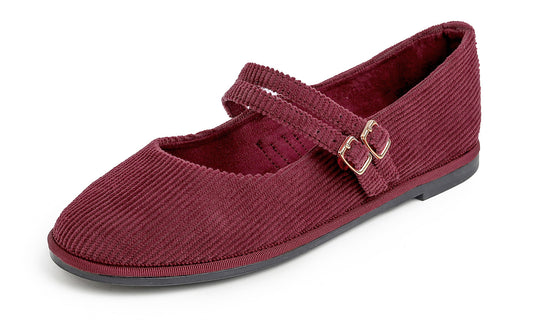 Feversole Women's Soft Classic Mary Jane Memory Foam Cushioned Comfort Round Toe Metal Buckle Flats Walking Shoes