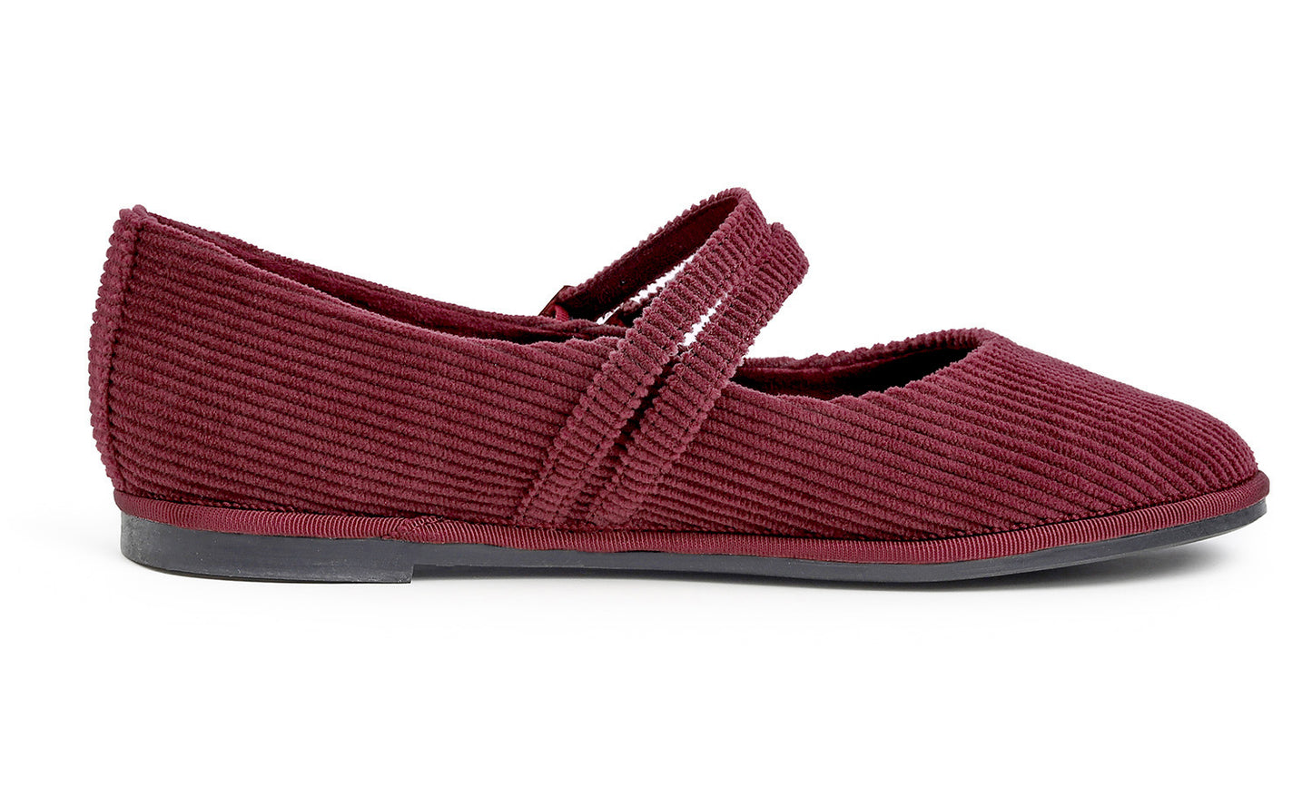 Feversole Women's Soft Classic Mary Jane Memory Foam Cushioned Comfort Round Toe Metal Buckle Flats Walking Shoes