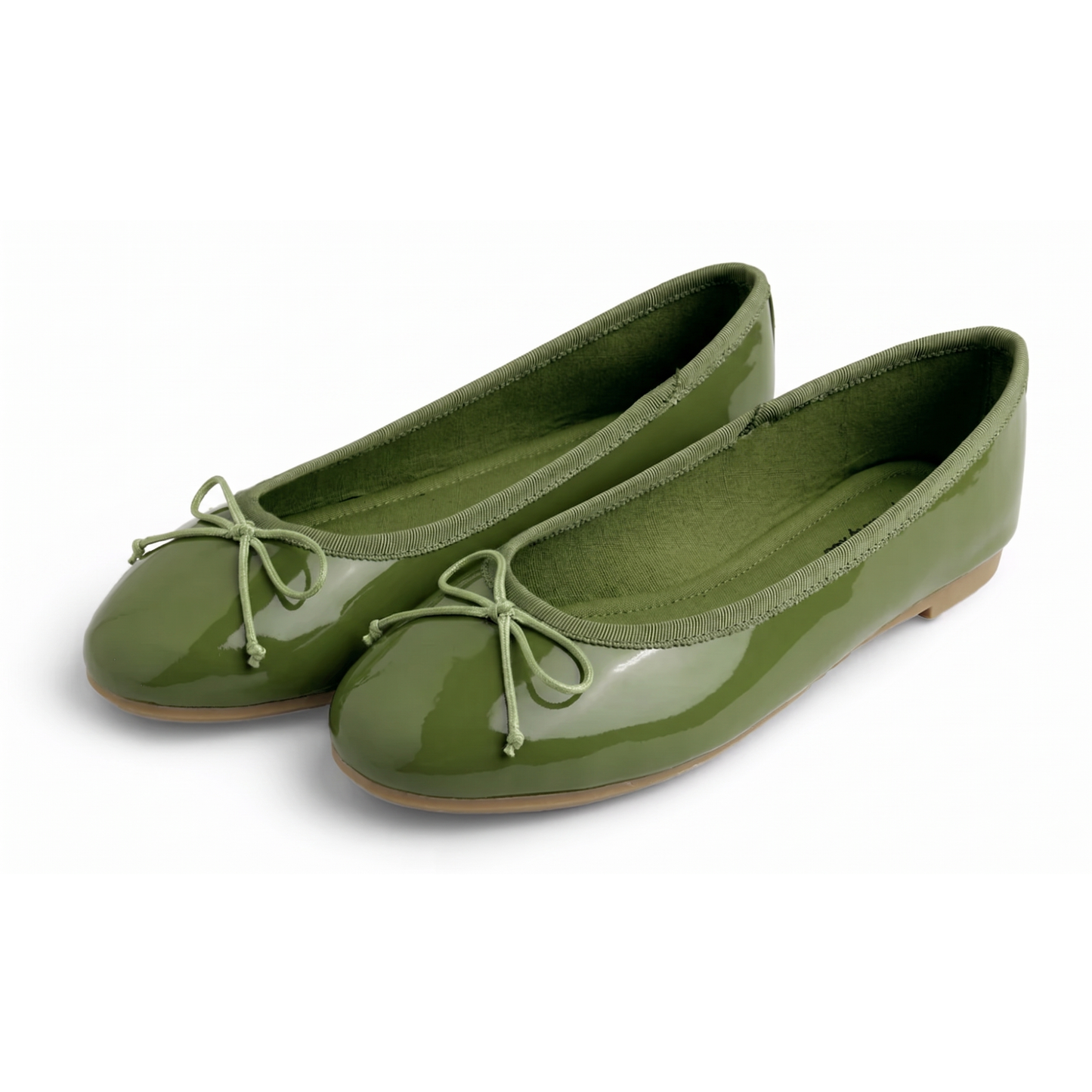 Feversole Women's Bling Soft Cushioned Comfort Flats Sparkle Party Ballets Patent