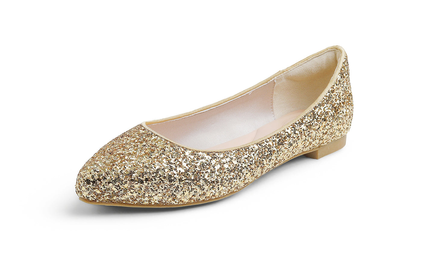 Feversole Flat - Gold