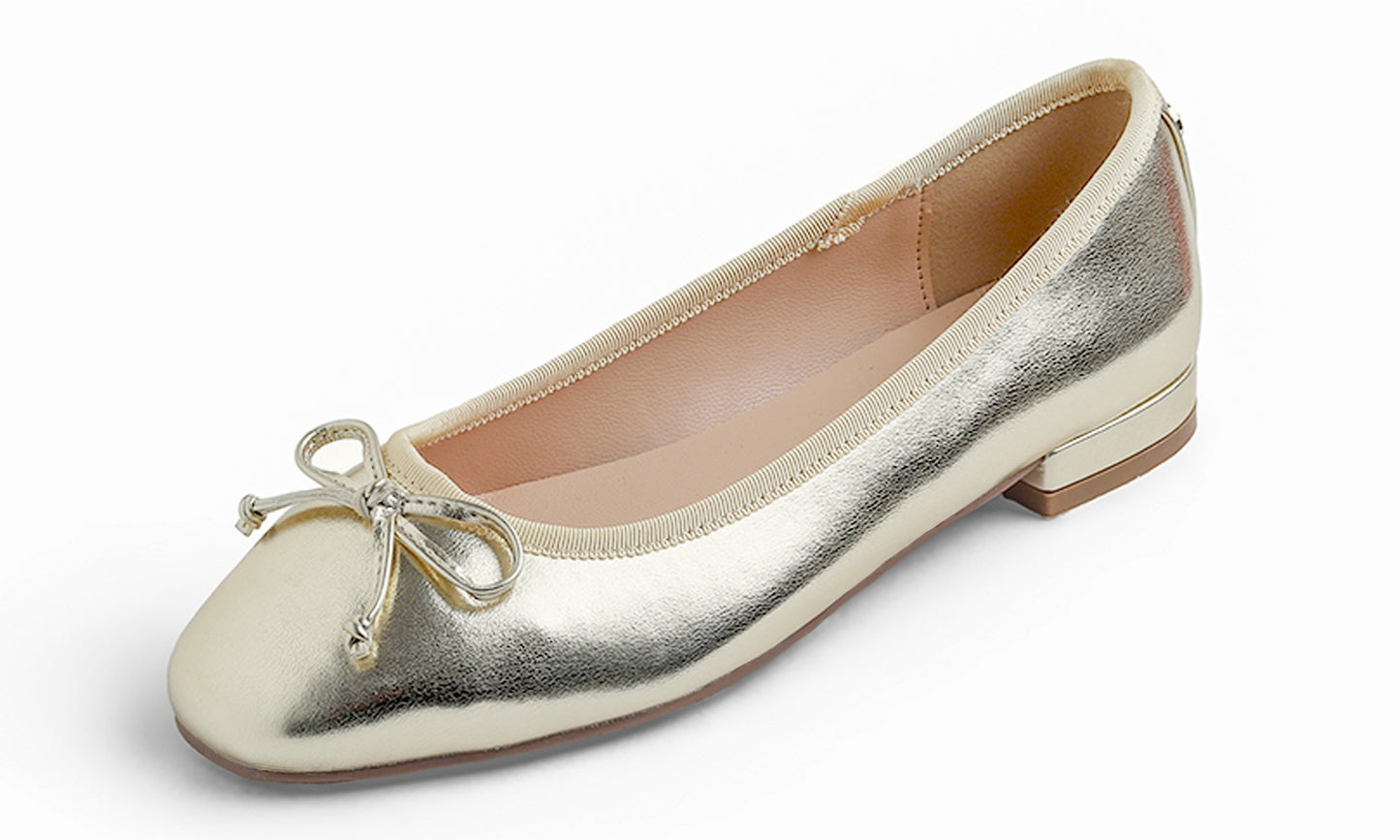 Feversole Women's Square Toe Low Heel Bow Tie Dress Pump Shoes