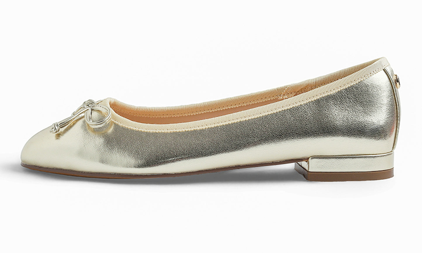 Feversole Women's Square Toe Low Heel Bow Tie Dress Pump Shoes