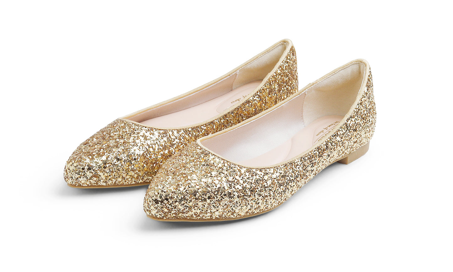 Feversole Flat - Gold