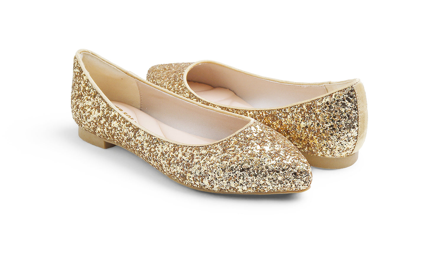 Feversole Flat - Gold