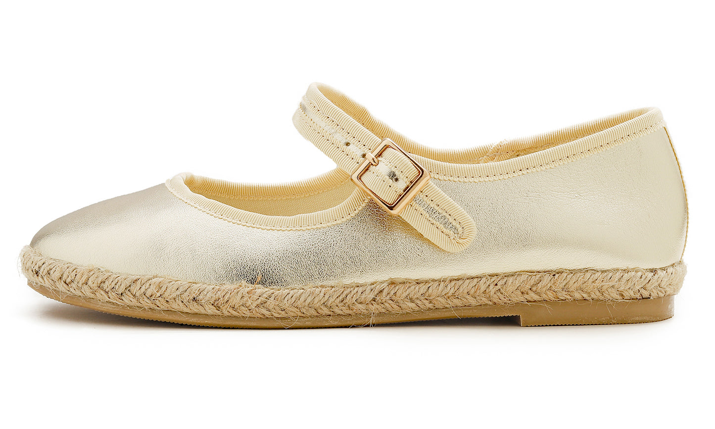Feversole Espadrille - Gold