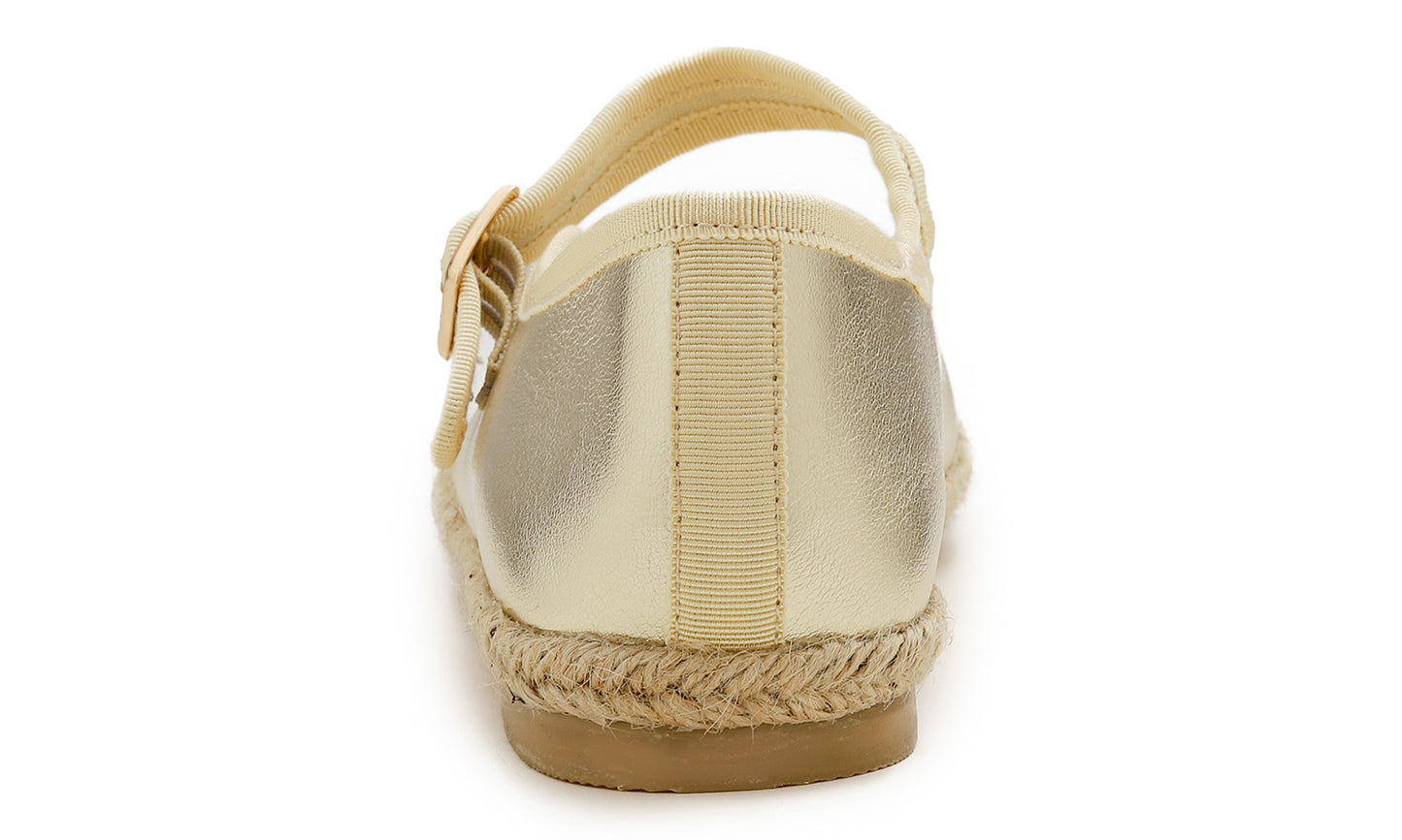 Feversole Espadrille - Gold