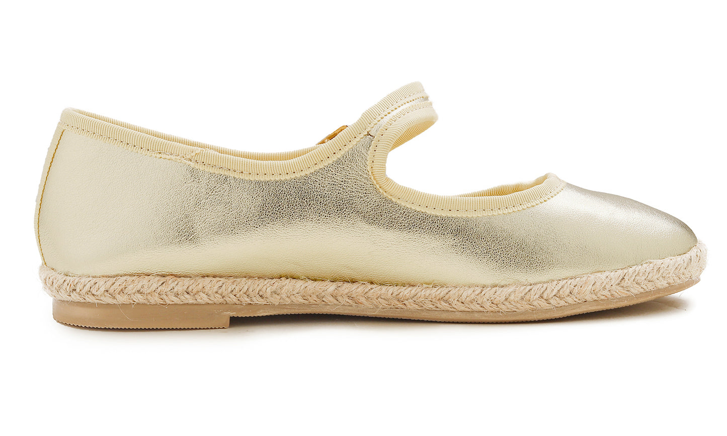 Feversole Espadrille - Gold