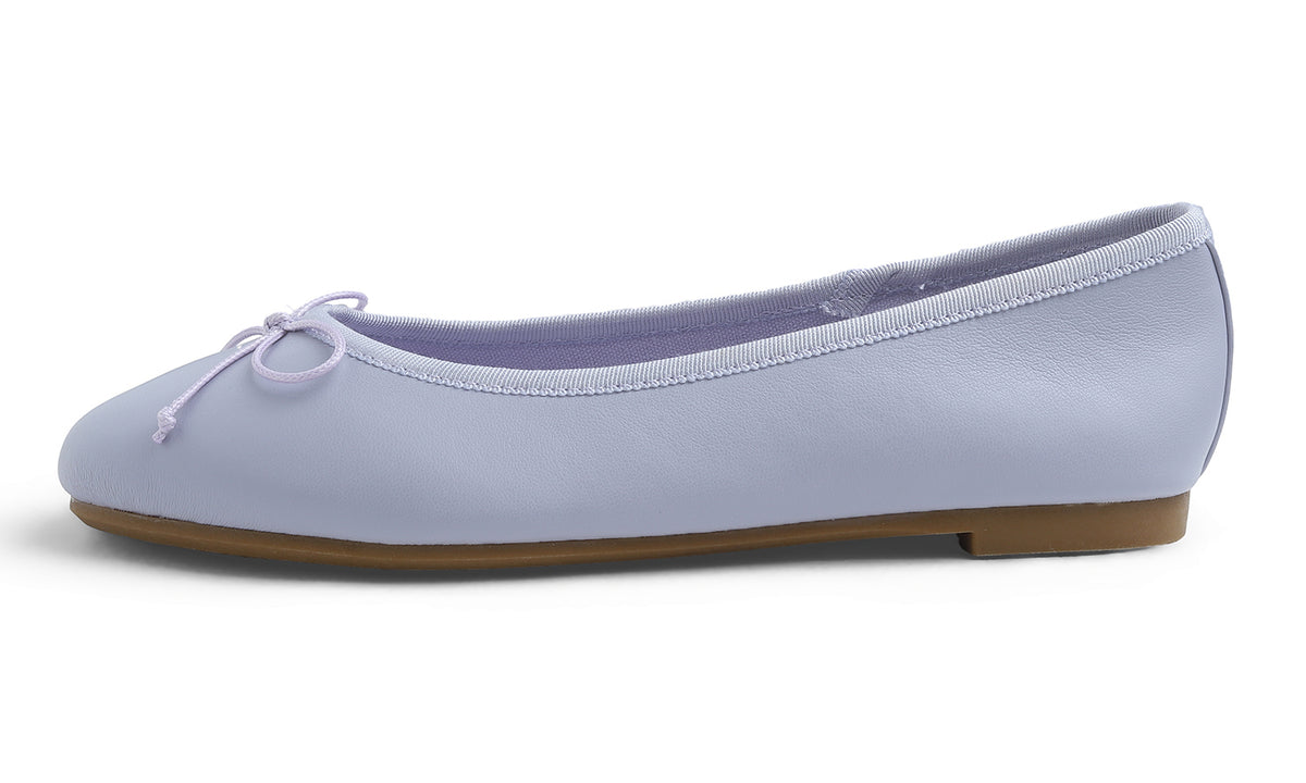 Feversole Women's Bow Tie Fashion Dress Slip On Shoes Round Toe Ballet Flat Vegan Leather