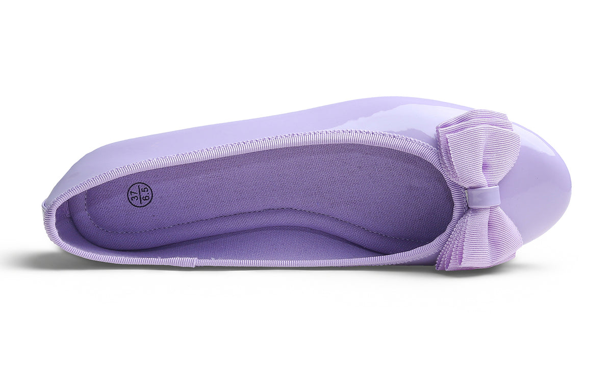 Feversole Women's Round Toe Cute Bow Trim Ballet Flats Dolly Shoes