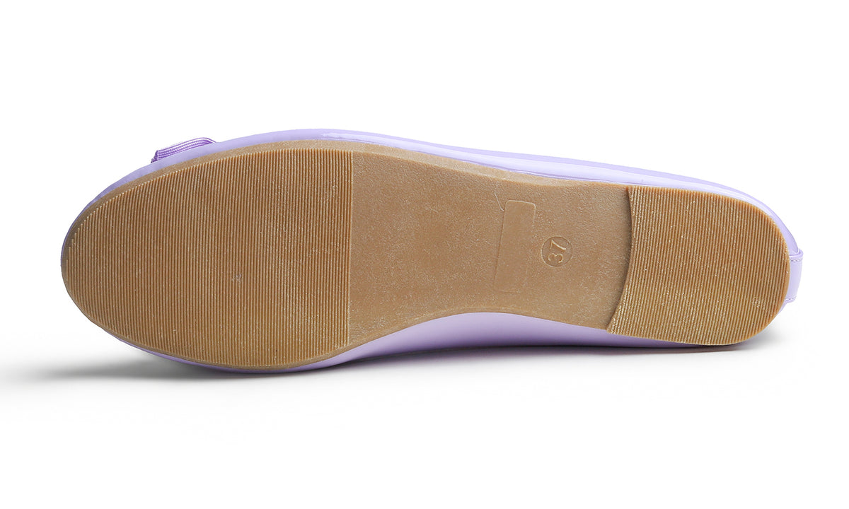 Feversole Women's Round Toe Cute Bow Trim Ballet Flats Dolly Shoes