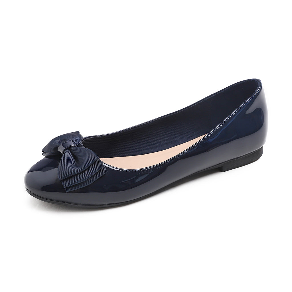 Feversole Ballet Flat - Navy