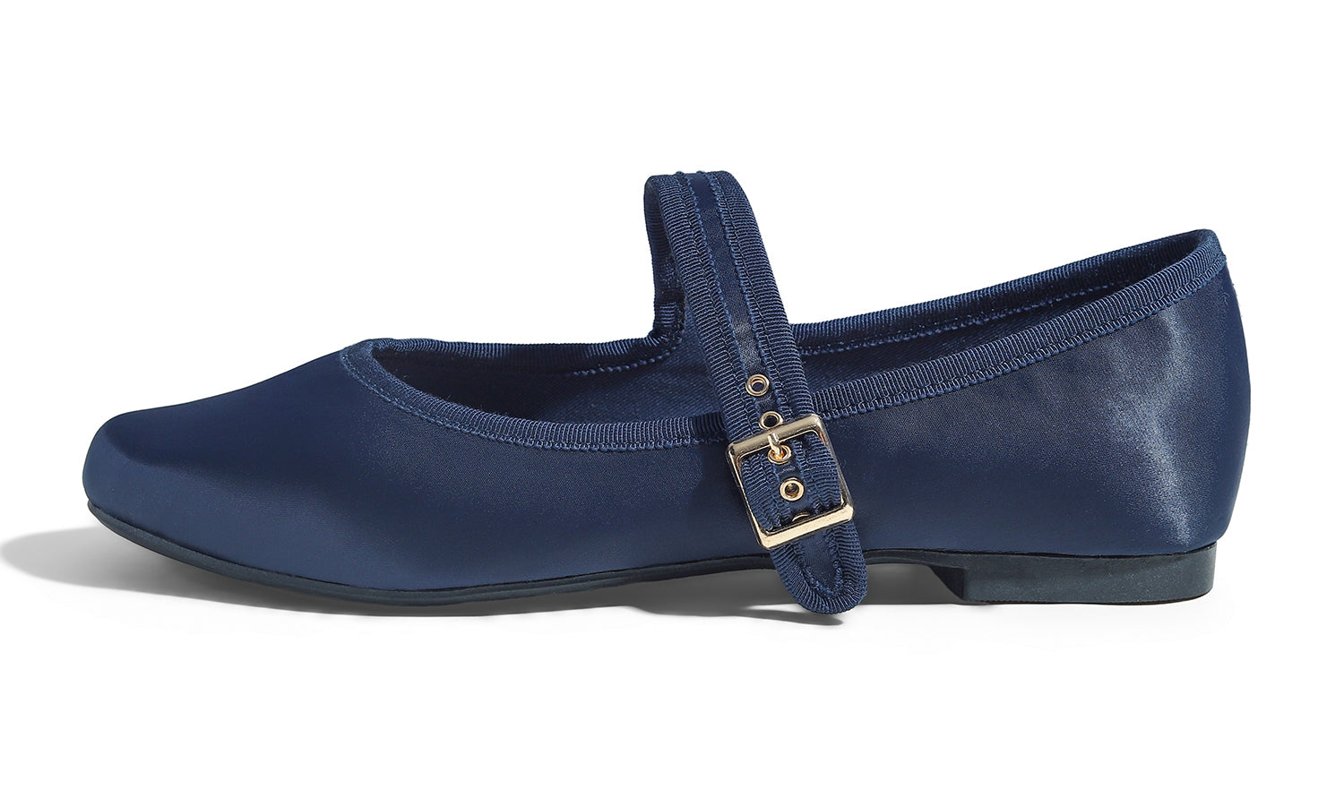 Feversole Mary Jane Flat - Navy