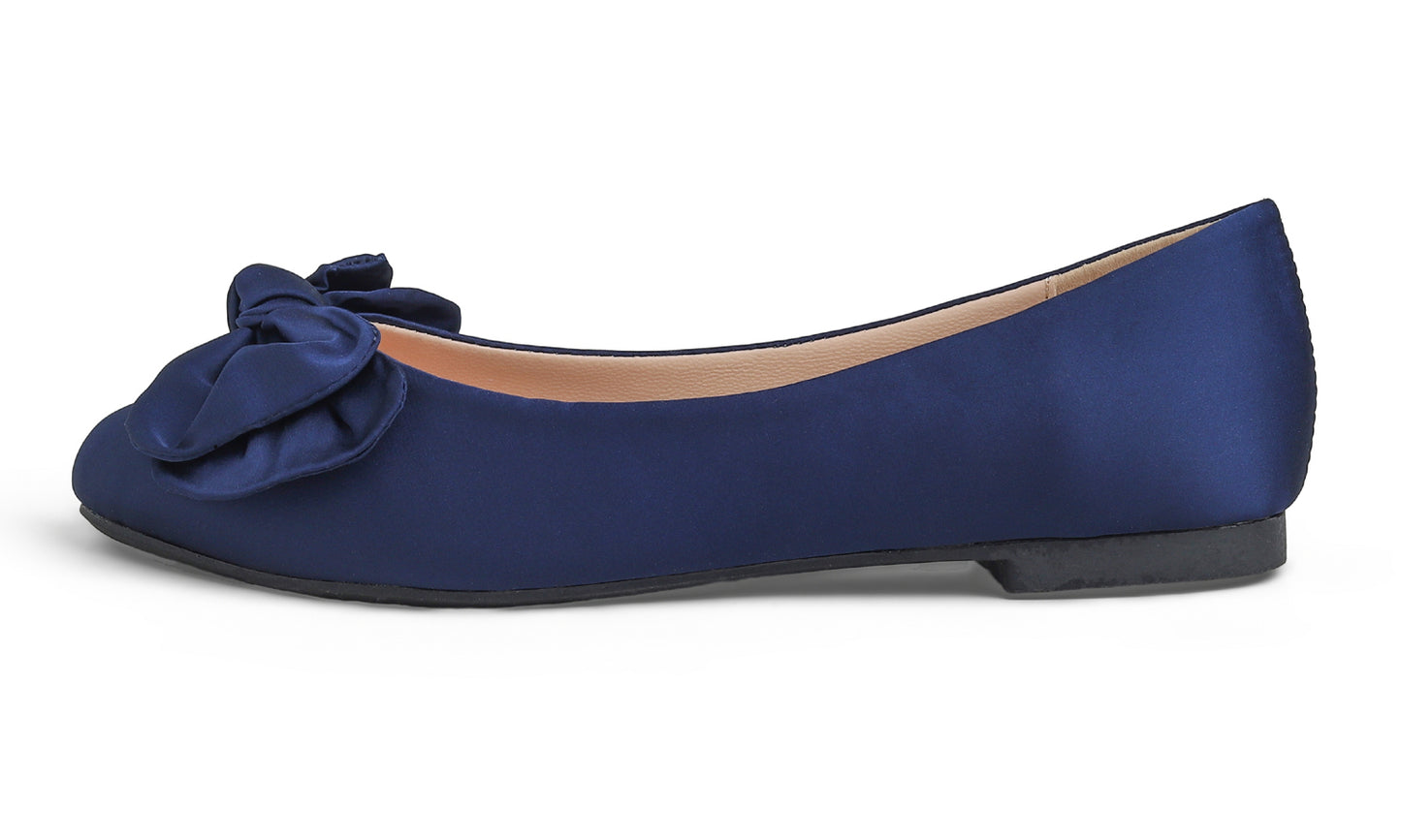 Feversole Ballet Flat - Navy