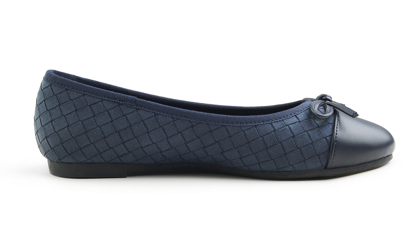 Feversole Ballet Flat - Navy