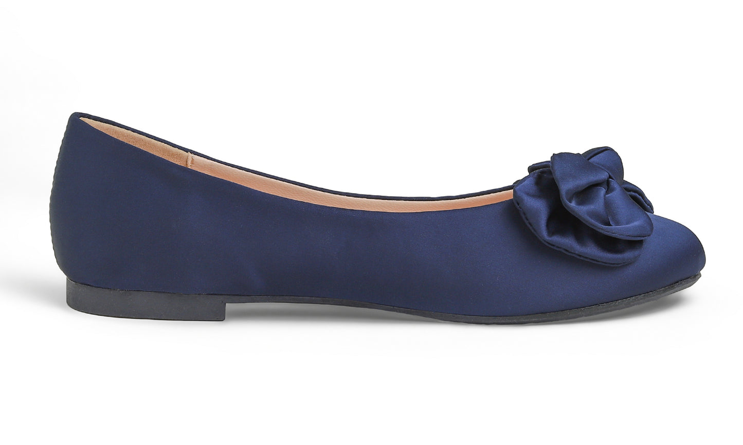Feversole Ballet Flat - Navy