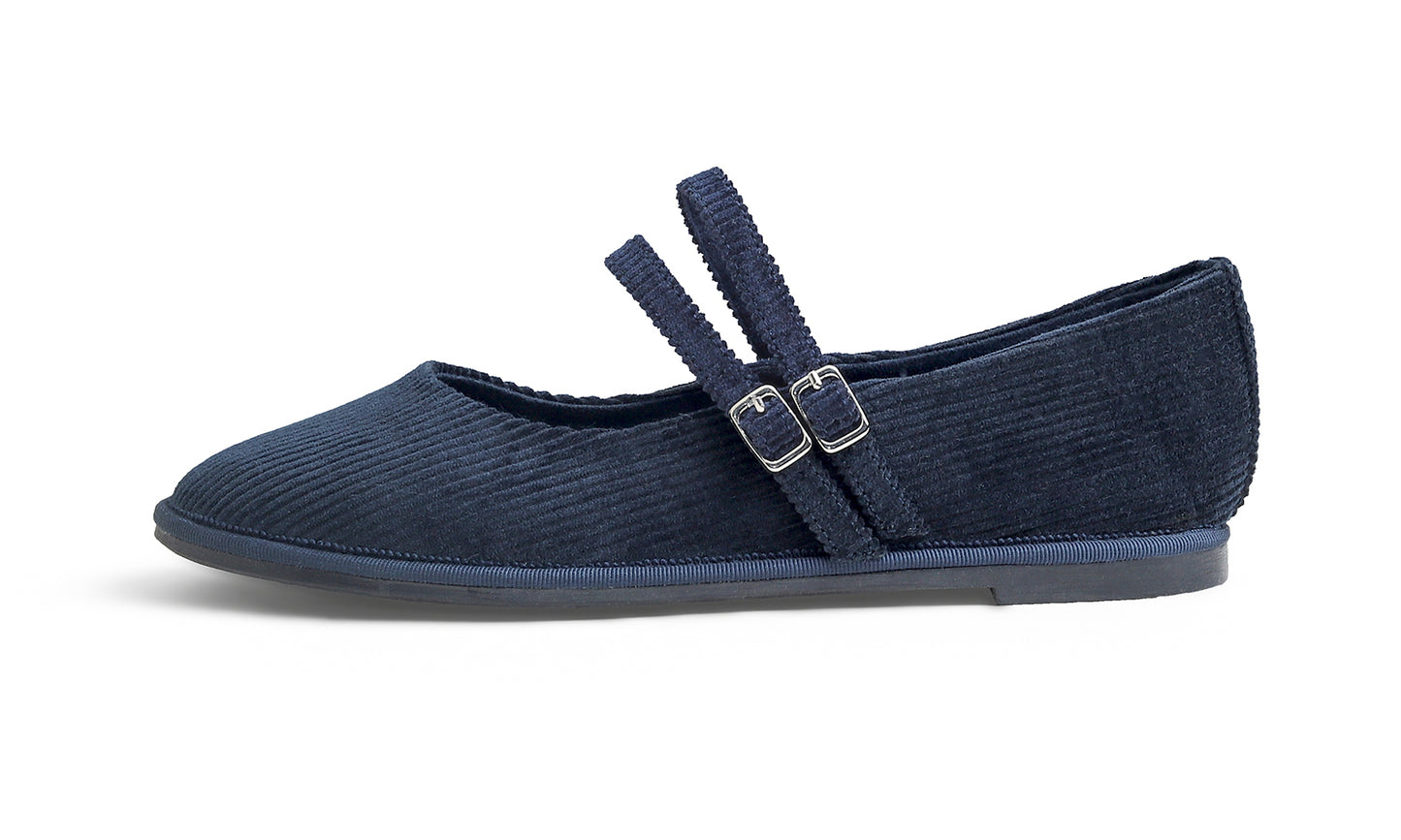 Feversole Women's Soft Classic Mary Jane Memory Foam Cushioned Comfort Round Toe Metal Buckle Flats Walking Shoes
