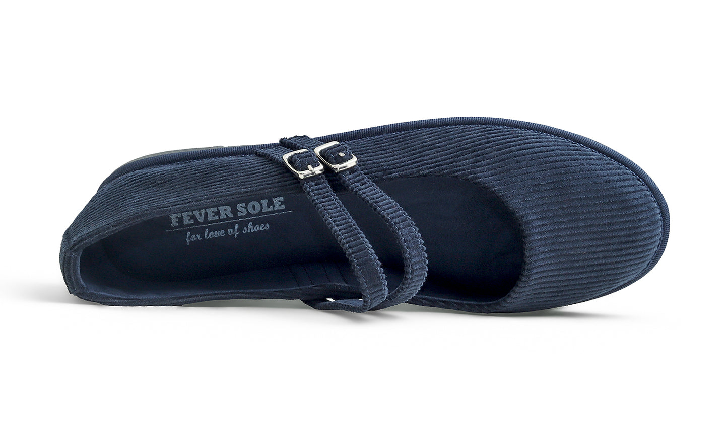 Feversole Women's Soft Classic Mary Jane Memory Foam Cushioned Comfort Round Toe Metal Buckle Flats Walking Shoes