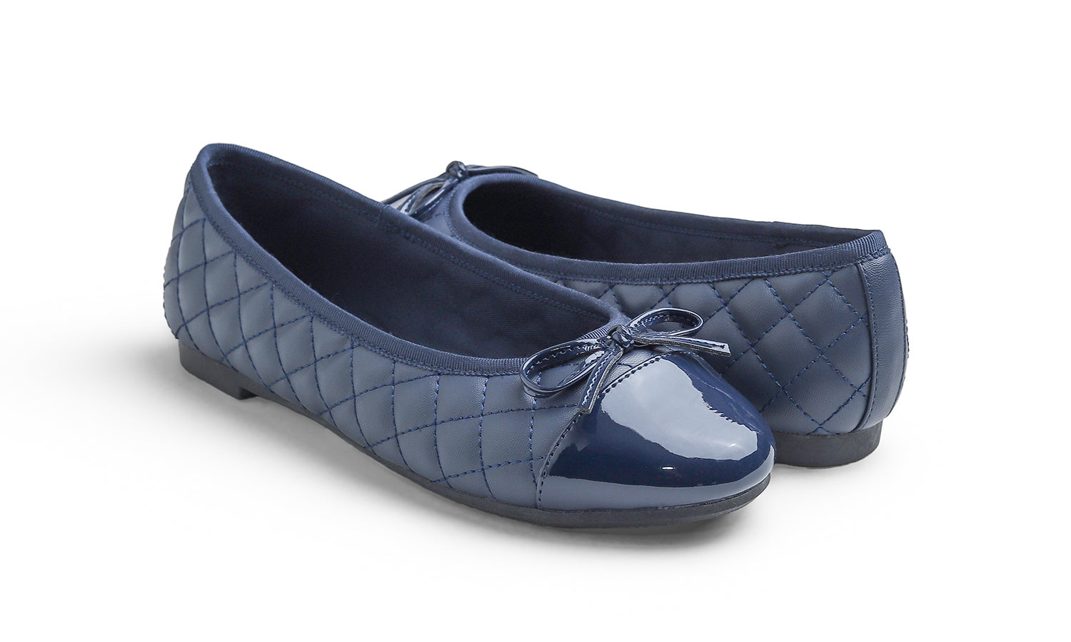 Feversole Ballet Flat - Navy