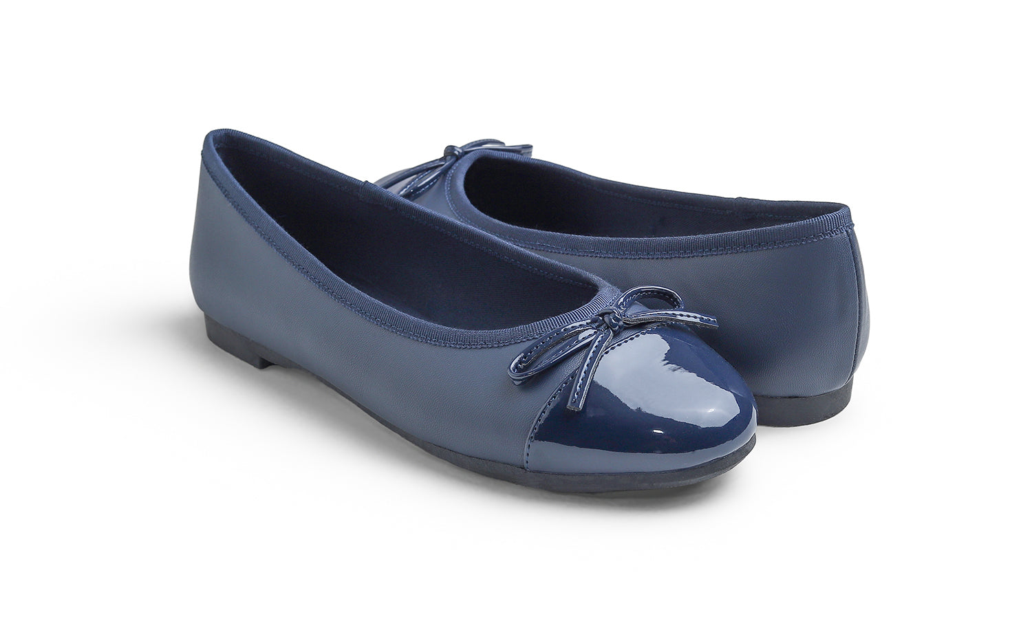 Feversole Ballet Flat - Navy