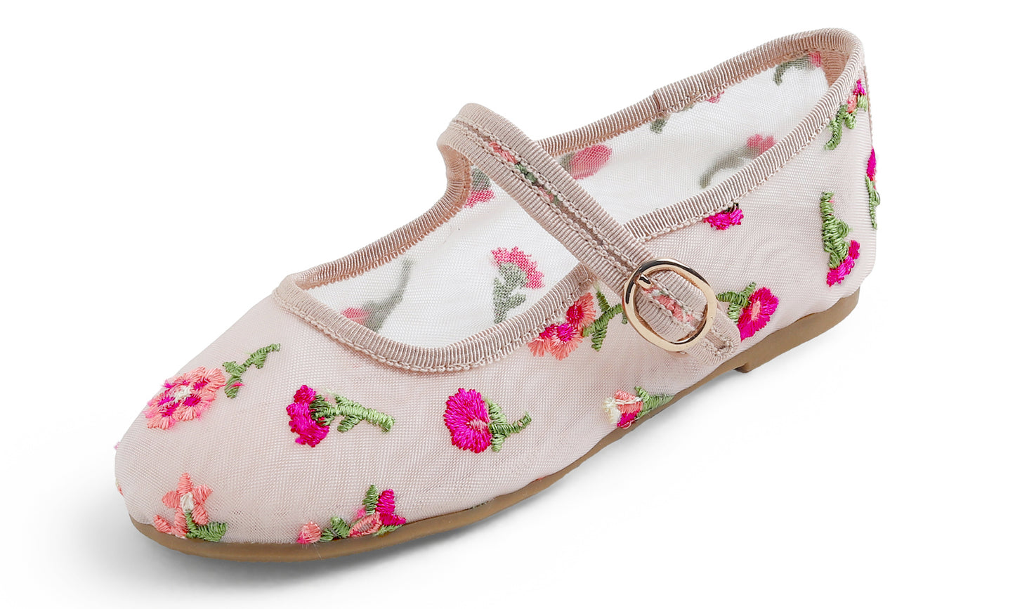 Feversole Ballet Flat - Nude