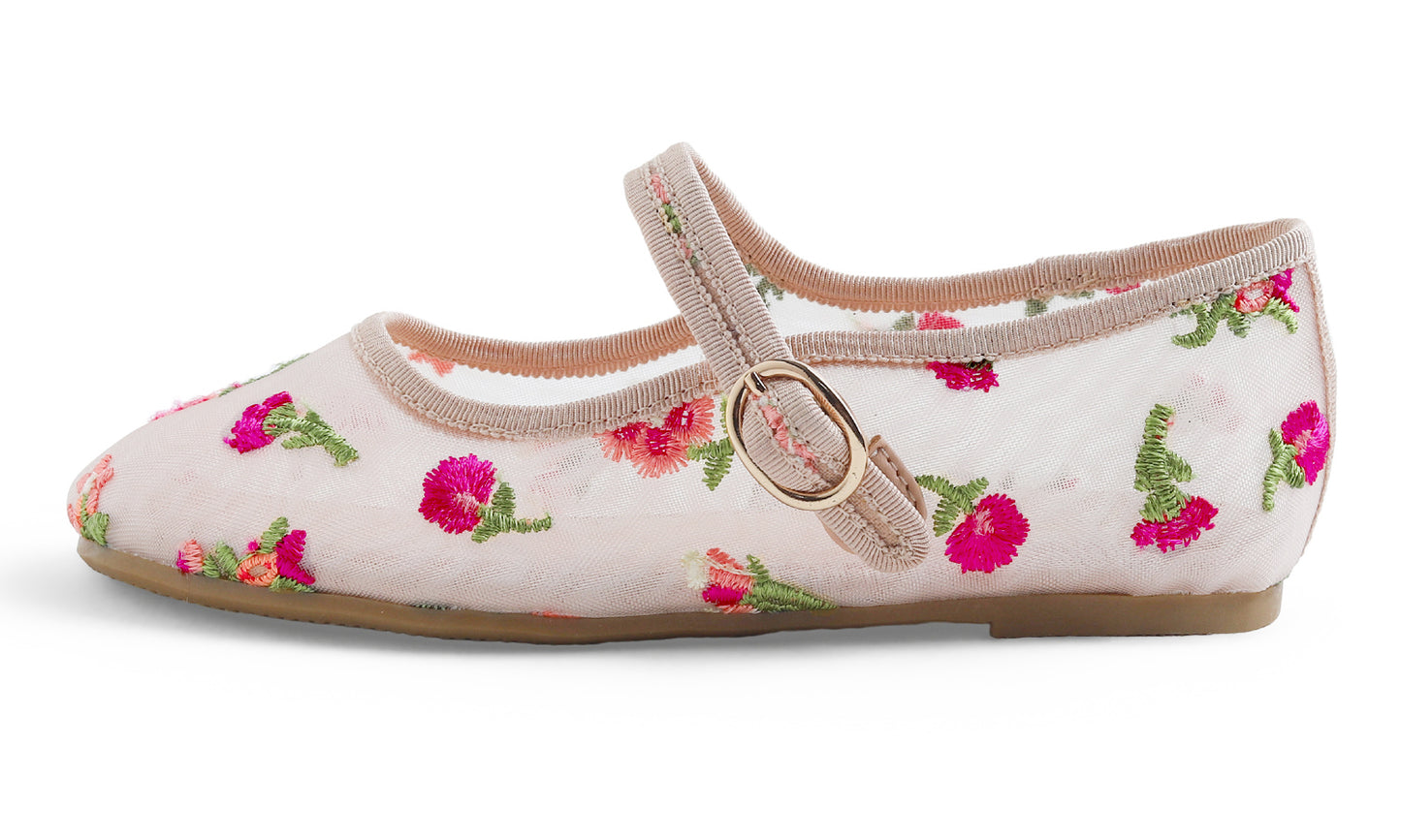 Feversole Ballet Flat - Nude