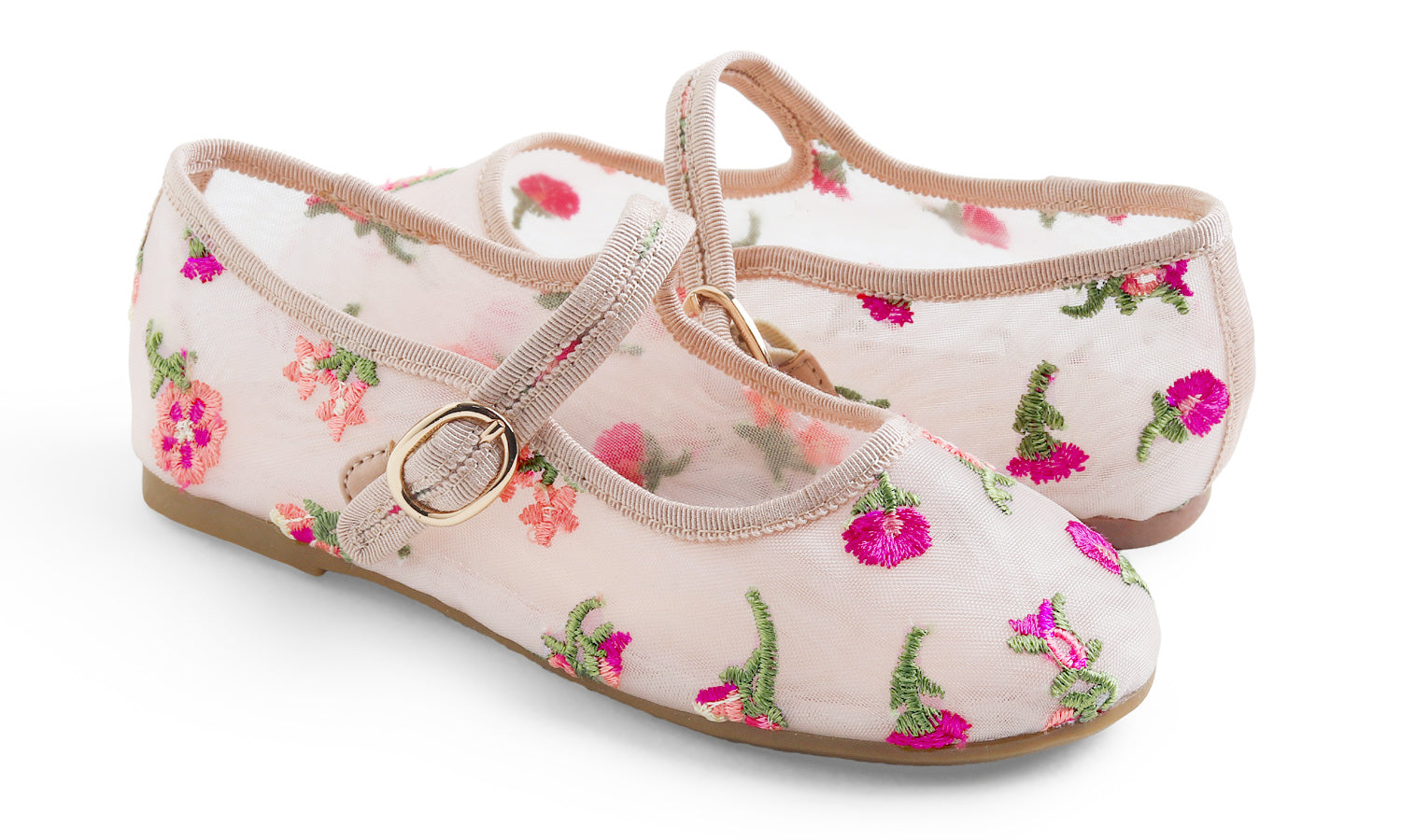 Feversole Ballet Flat - Nude