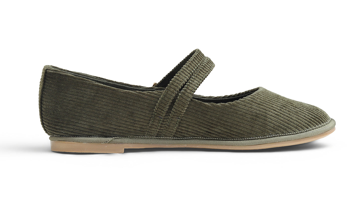 Feversole Women's Soft Classic Mary Jane Memory Foam Cushioned Comfort Round Toe Metal Buckle Flats Walking Shoes