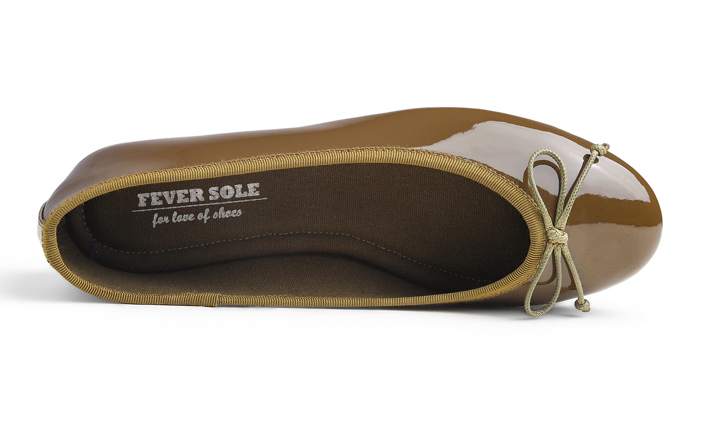 Feversole Women's Bling Soft Cushioned Comfort Flats Sparkle Party Ballets Patent