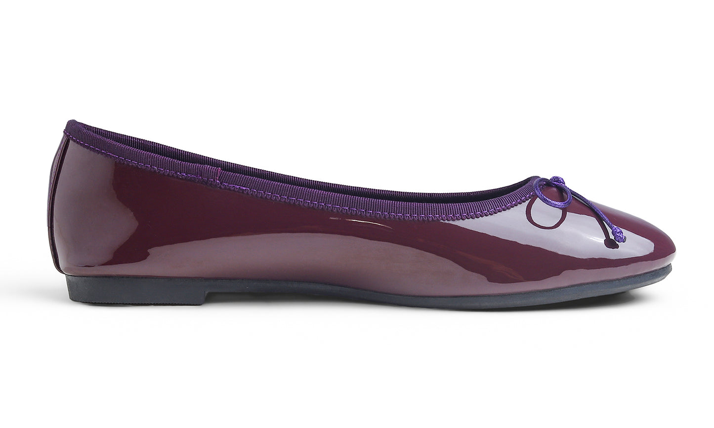 Feversole Women's Bling Soft Cushioned Comfort Flats Sparkle Party Ballets Patent
