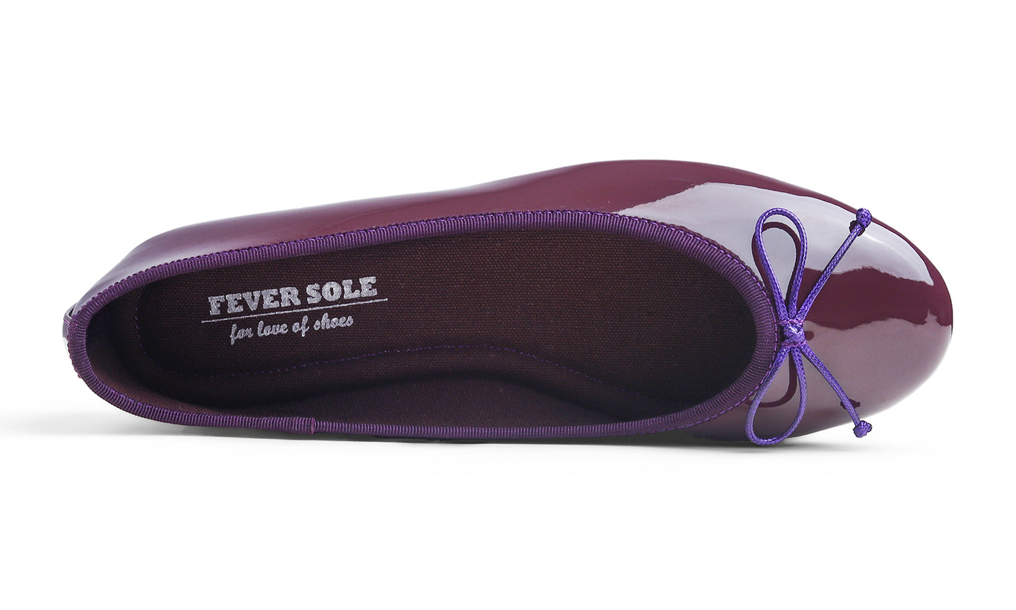 Feversole Women's Bling Soft Cushioned Comfort Flats Sparkle Party Ballets Patent