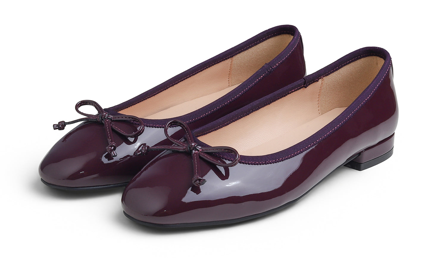 Feversole Women's Square Toe Low Heel Bow Tie Dress Pump Shoes