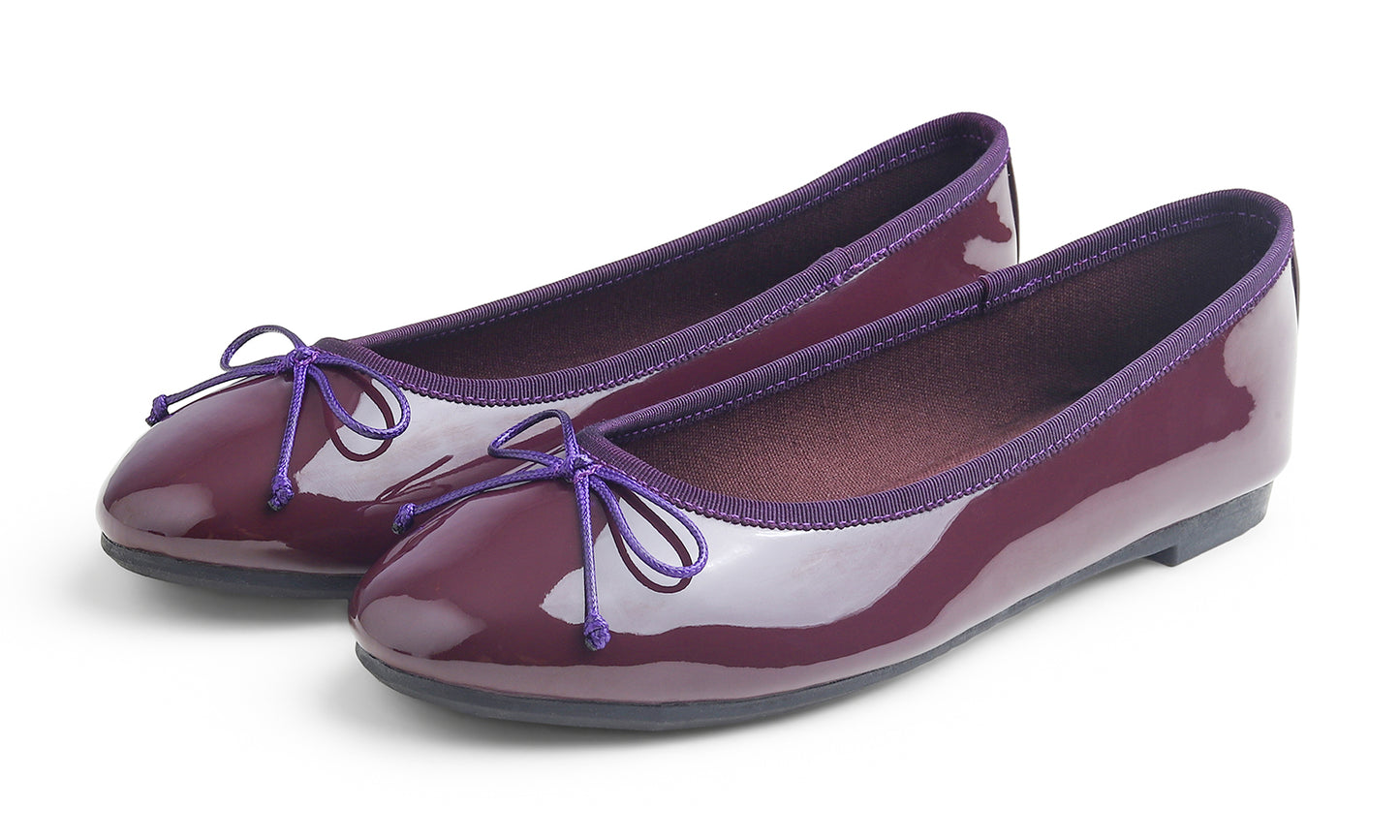 Feversole Women's Bling Soft Cushioned Comfort Flats Sparkle Party Ballets Patent
