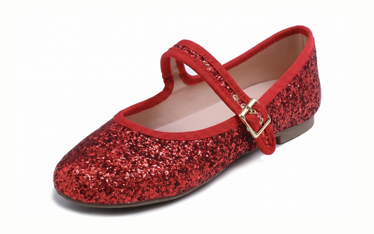 Feversole Women's Soft Cushion Extra Padded Comfort Round Toe Mary Jane Metal Buckle Fashion Ballet Flats Walking Shoes