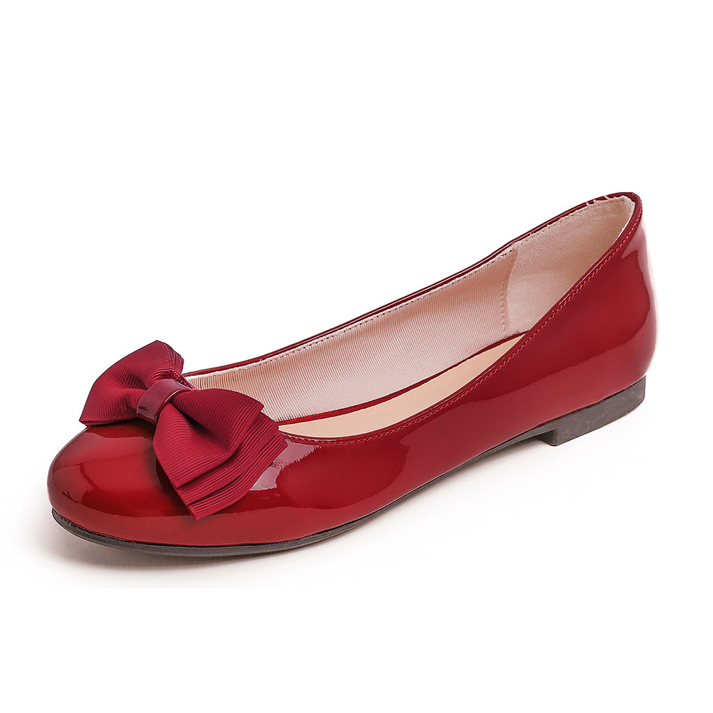Feversole Ballet Flat - Red