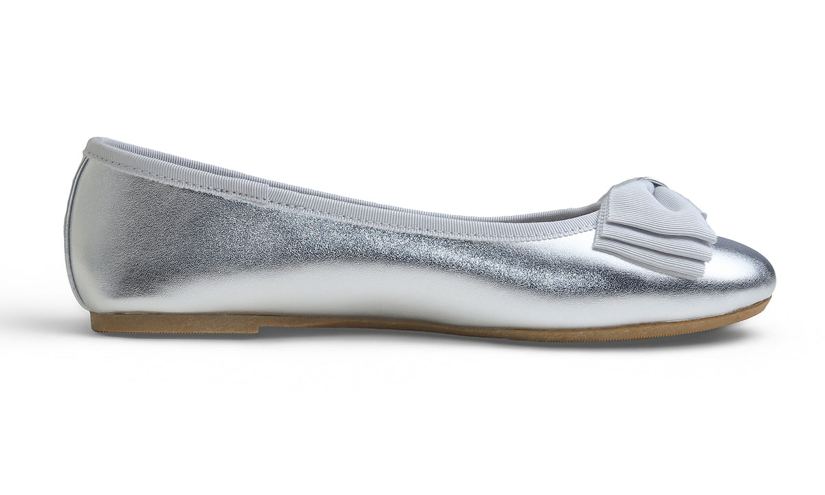 Feversole Women's Round Toe Cute Bow Trim Ballet Flats Dolly Shoes