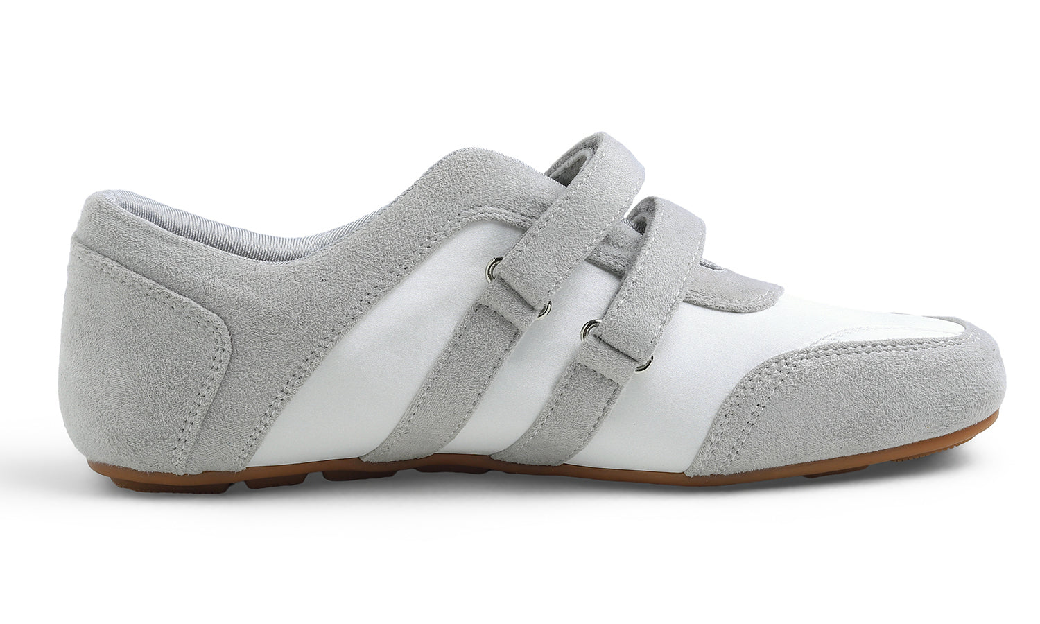 Feversole Mary Jane Flat - White