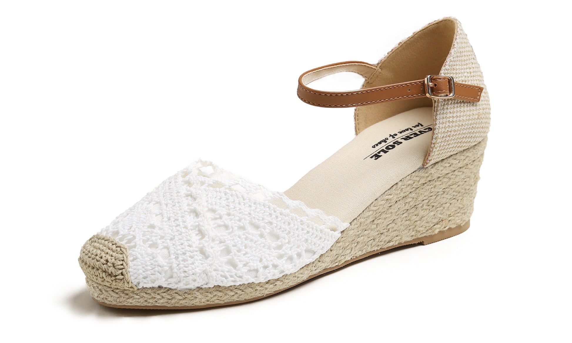 Feversole Espadrille - White