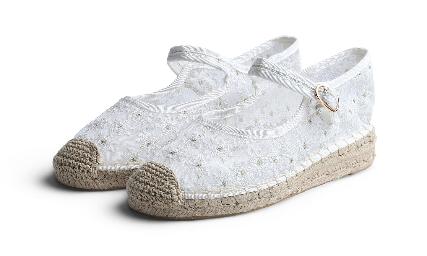 Feversole Espadrille - White