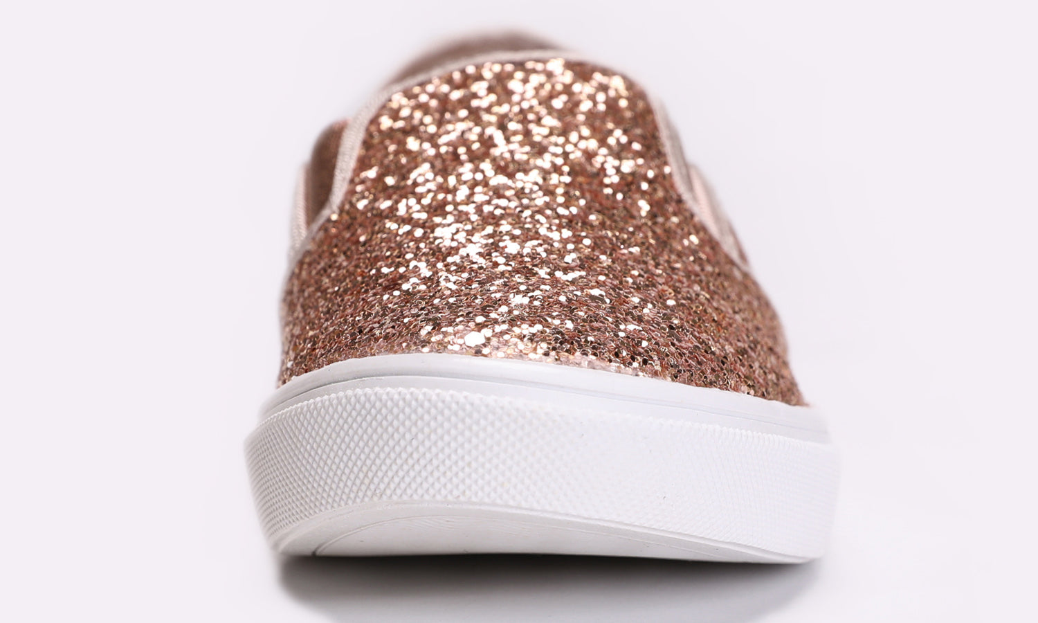 Feversole Women's Glitter Black Slip on Sneaker Casual Flat Loafers Us8.5/Eu39